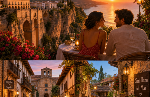 Mejores escapadas románticas en España