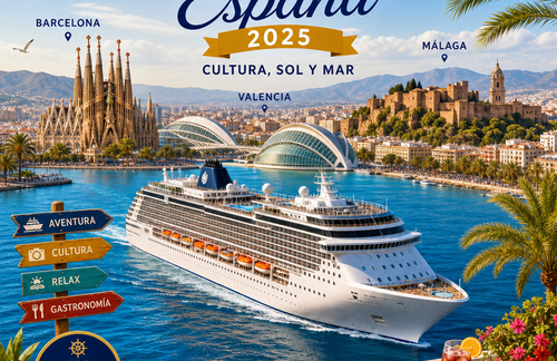 Mejores cruceros por España en 2025