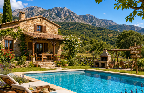 Mejores alojamientos rurales con piscina en España