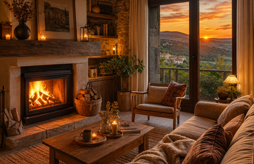 Mejores casas rurales con chimenea en España