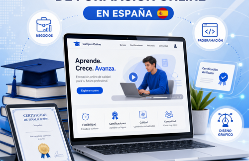 Mejores centros de formación online en España