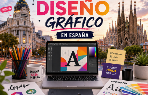 Mejores cursos de diseño gráfico en España
