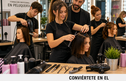 Mejores centros de formación de peluquería en España