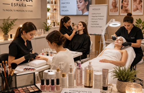 Mejores centros de formación en estética en España