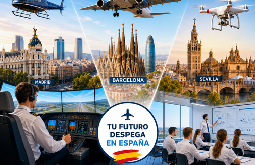 Mejores centros de formación aeronáutica en España