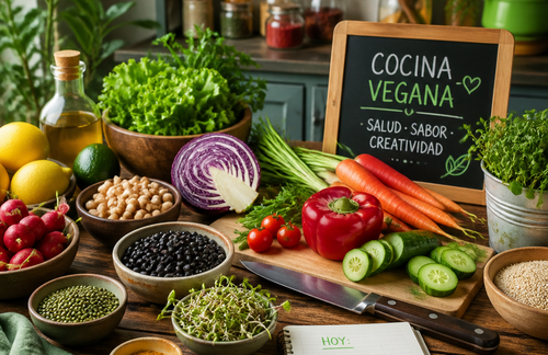 Mejores cursos de cocina vegana en España