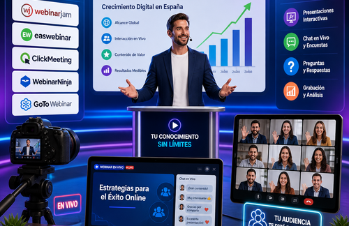 Mejores plataformas de webinars en España