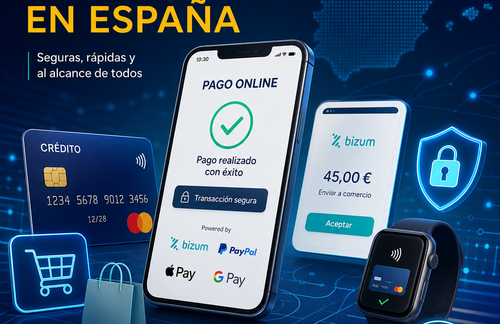 Mejores soluciones de pago online en España