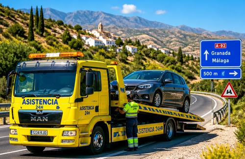 Mejores servicios de grúa en carretera en España