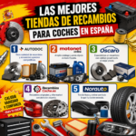 Mejores tiendas de recambios para coches en España