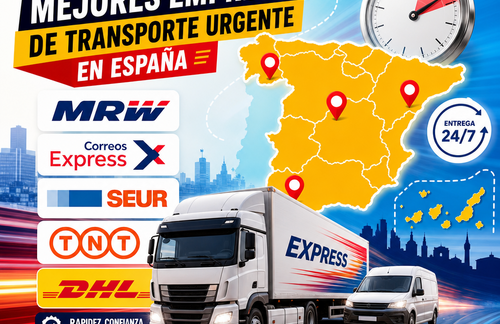 Mejores empresas de transporte urgente en España