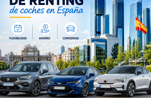 Mejores empresas de renting de coches en España
