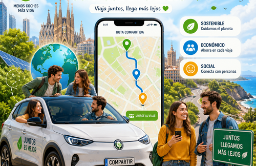 Mejores apps para compartir coche en España